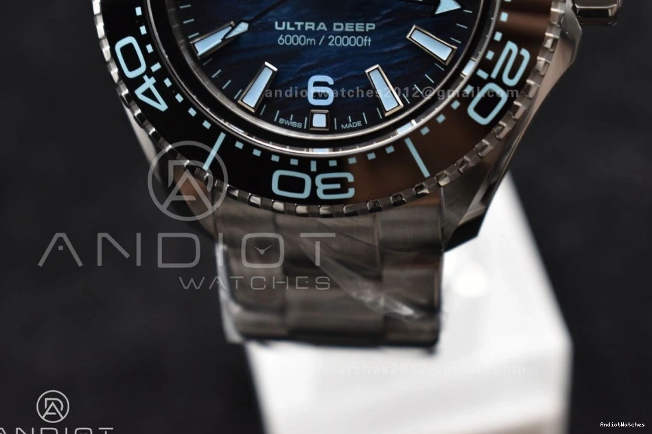 6000M Blue 1080 VSF SS Best A8912 Super Tailored Deep on Seamaster Summer Clone Bracelet 1:1 SS Ultra Dial Edition 0317